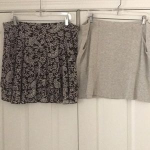 Cotton knit size large Summer skirt
